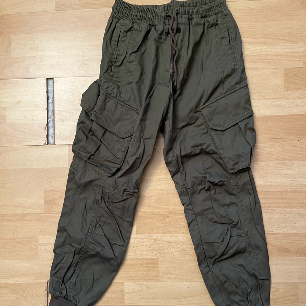 Blacktailor cargo pants, size 26, army green